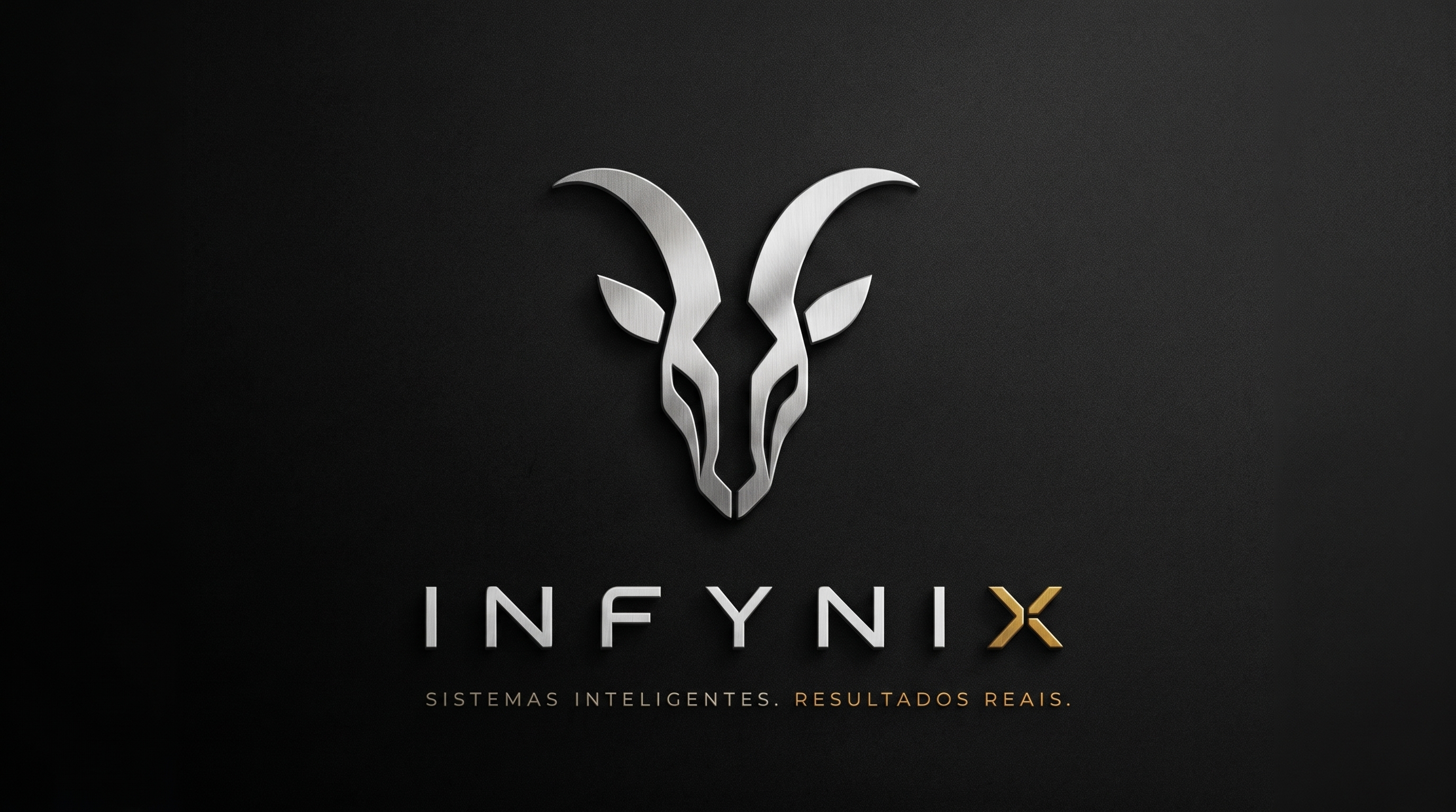 INFYNIX — Emblema de Titânio e Assinatura Oficial da Marca